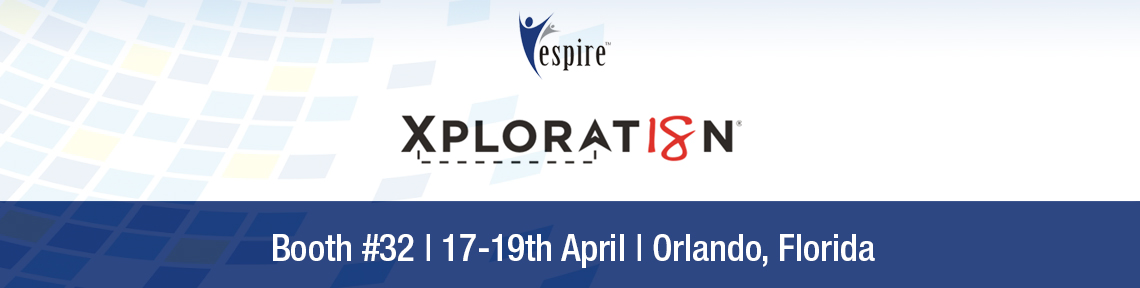 Espire Infolabs to exhibit at Xploration 18 in Florida, Orlando, Florida, United States