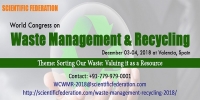 World Congress on Waste Management & Recycling