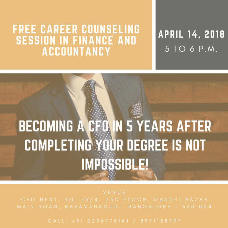 Career Counselling and Guidance Session in Finance & Accountancy, Bangalore, Karnataka, India