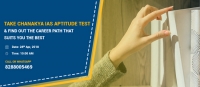 Chanakya's Aptitude Test in Chandigarh for Intermediate Students on 28th April