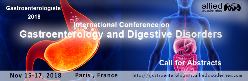 International Conference on Gastroenterology and Digestive Disorders, Paris, France