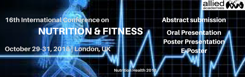 16th International Conference on Nutrition and Fitness, London, United Kingdom
