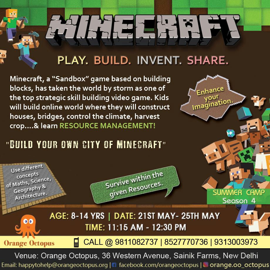 Minecraft, South Delhi, Delhi, India