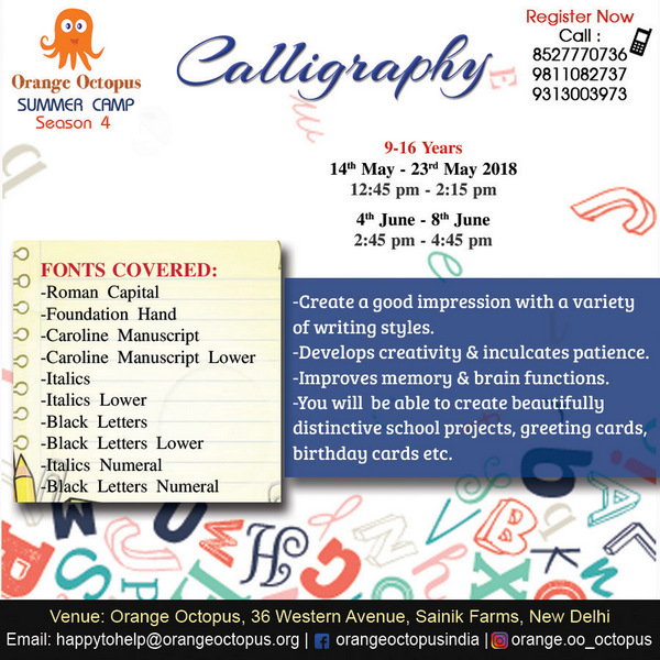 Calligraphy, South Delhi, Delhi, India