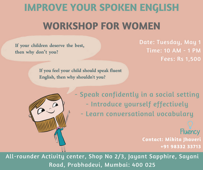 English Workshop For Women, Mumbai, Maharashtra, India