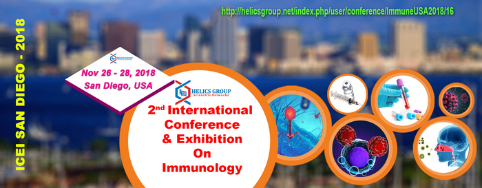 2nd International Conference and Exhibition on Immunology, San Diego, California, United States