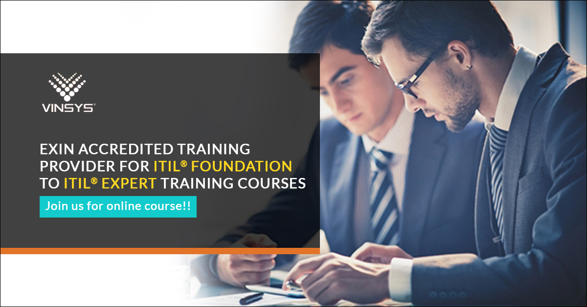 Enroll for ITIL Foundation Certification in Pune- ITIL Training in Pune by Vinsys, Pune, Maharashtra, India