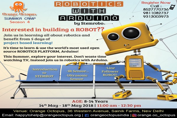 Arduino Robotics, South Delhi, Delhi, India