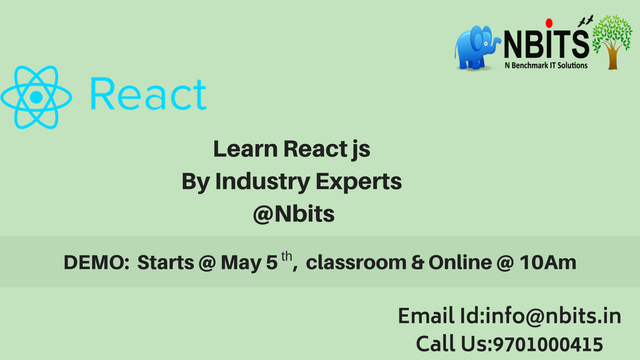 React js Training in Hyderabad, Hyderabad, Andhra Pradesh, India