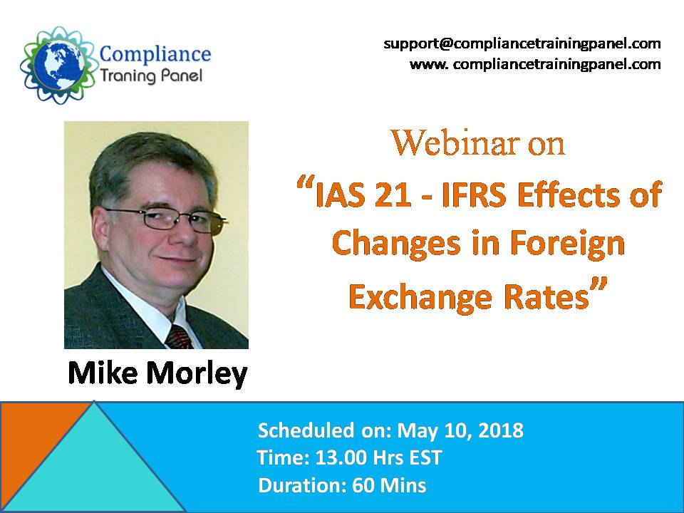 IAS 21 - IFRS Effects of Changes in Foreign Exchange Rates, Baltimore, Maryland, United States