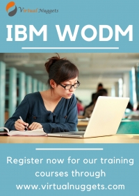 IBM WODM Online Training | WODM Training