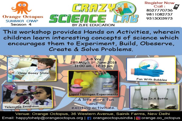 Crazy Science Lab, South Delhi, Delhi, India