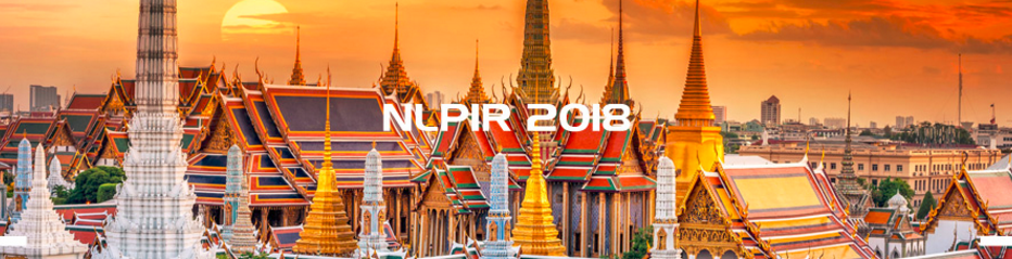 2018 2nd International Conference on Natural Language Processing and Information Retrieval (NLPIR 2018), Bangkok, Thailand