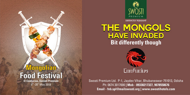 Mongolian Festival is On Swosti Premium Hotel in Bhubaneswar, Khordha, Odisha, India