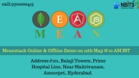 Mean stack Online and Classroom Demo on 12th May @ 10 Am IST