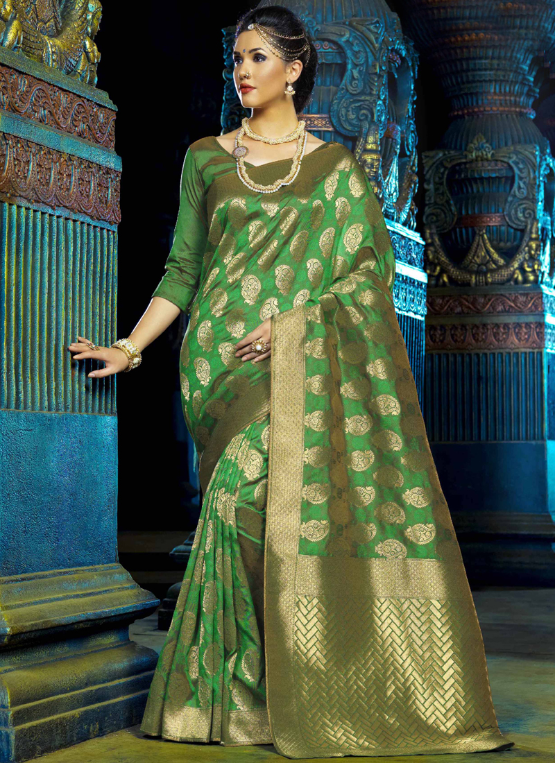 Buy Kanjeevaram Silks | Kancheepuram Silk Sarees Online At Mirraw, Mumbai, Maharashtra, India