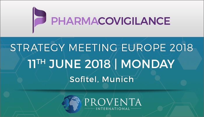 Pharmacovigilance Strategy Meeting Europe 2018, München, Bayern, Germany