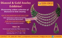 Diamond & Gold Jewelry Exhibition at Troy, Mi By Yuvika Jewelry