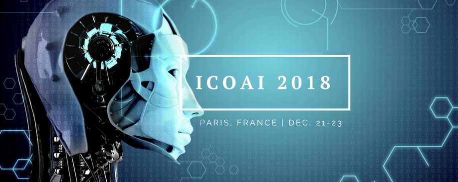 2018 5th International Conference on Artificial Intelligence (ICOAI 2018), Paris, France