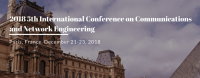 2018 5th International Conference on Communications and Network Engineering (ICCNE 2018)