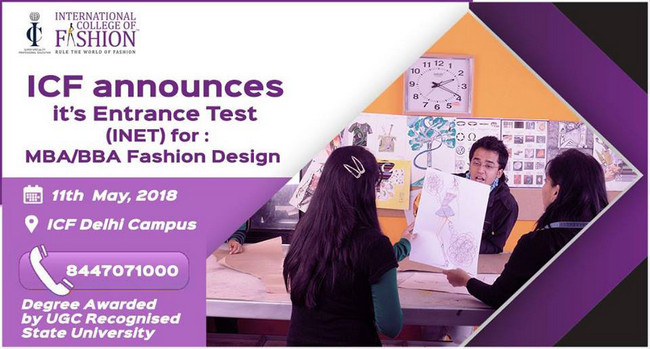 Entrance Test (INET) for MBA & BBA Fashion Design, New Delhi, Delhi, India