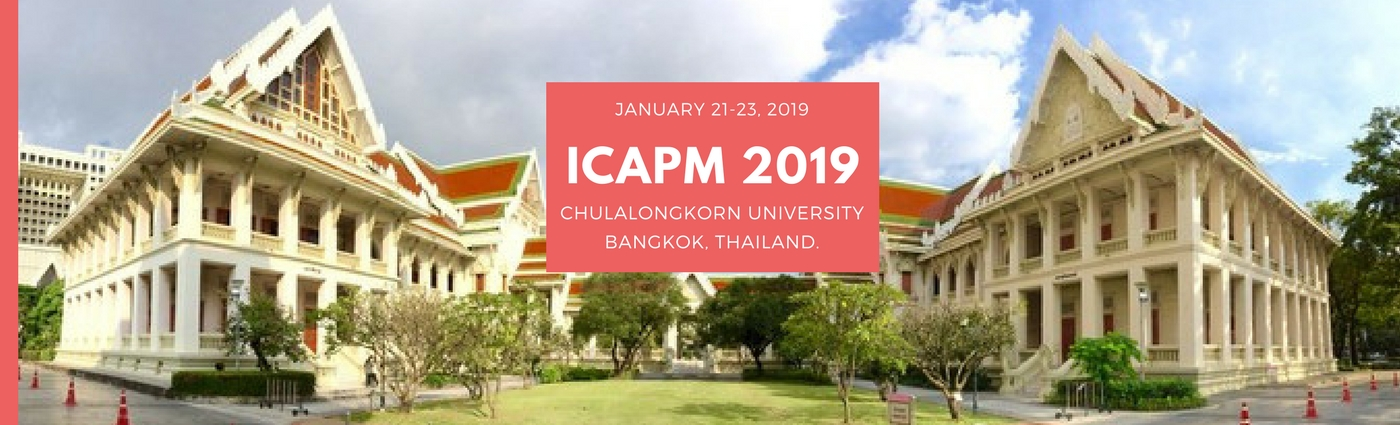 2019 9th International Conference on Applied Physics and Mathematics (ICAPM 2019)--Ei Compendex and scopus, Bangkok, Thailand
