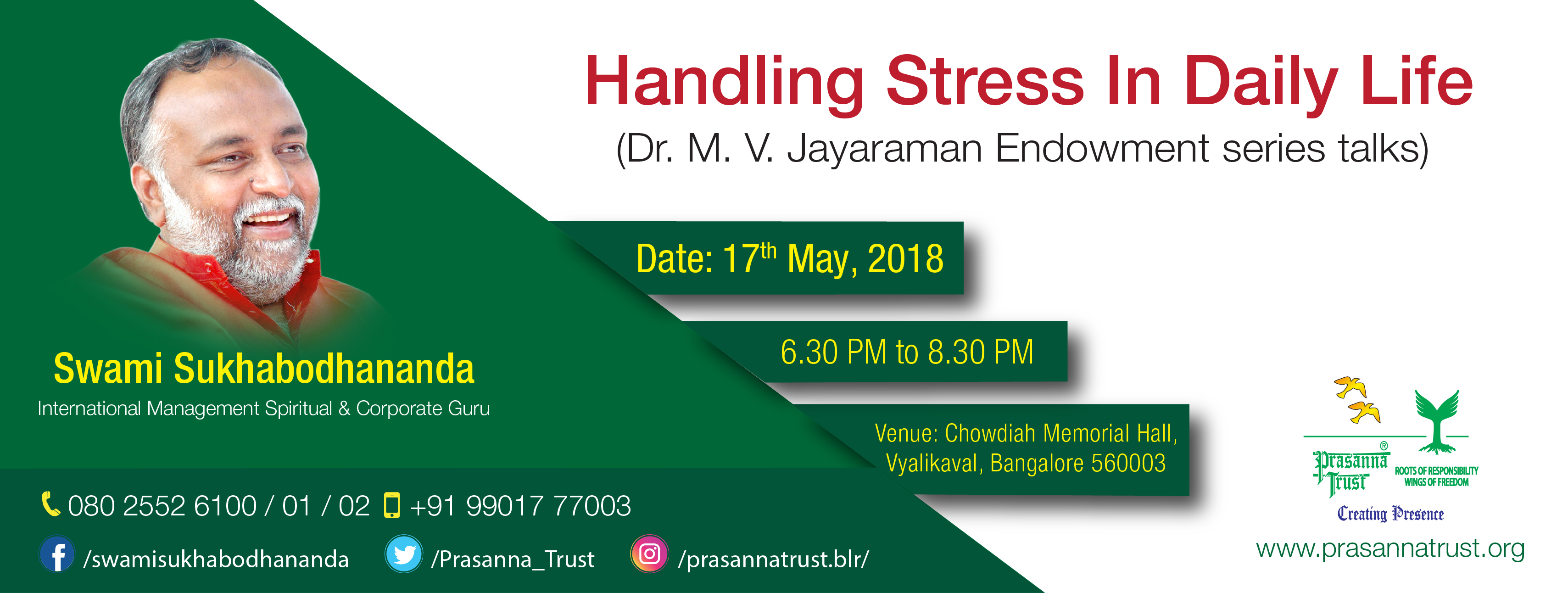 Handling Stress In Daily Life, Bangalore, Karnataka, India