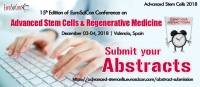 Top Stem Cells Conferences and Regenerative Medicine Conferences 2018 in Valencia Spain