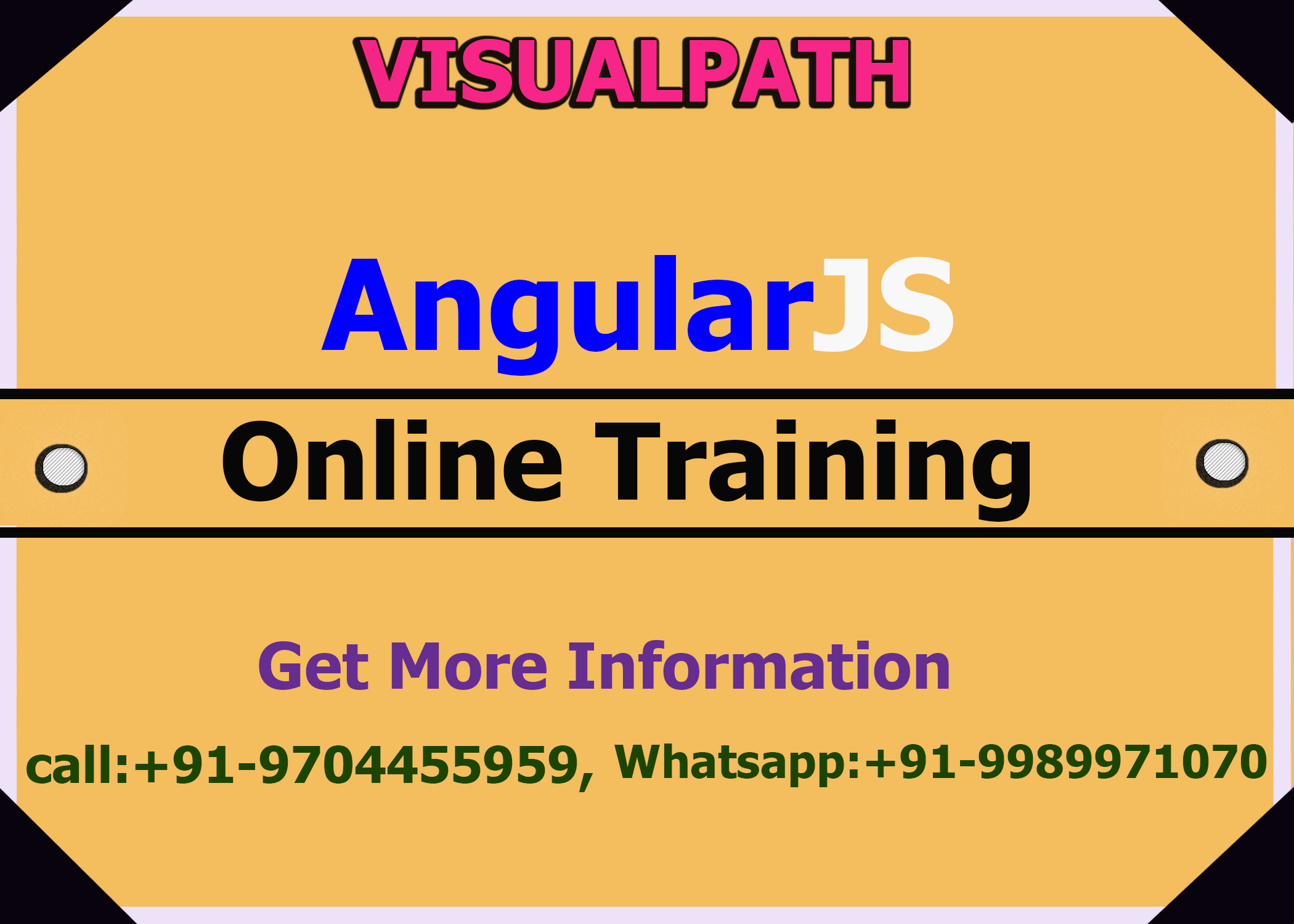 AngularJS Online and Classroom Training in Hyderabad, Hyderabad, Andhra Pradesh, India