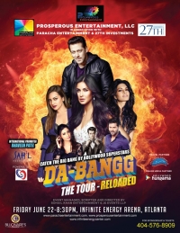Salman Khan Concert Debangg Reloaded 2018 in Atlanta