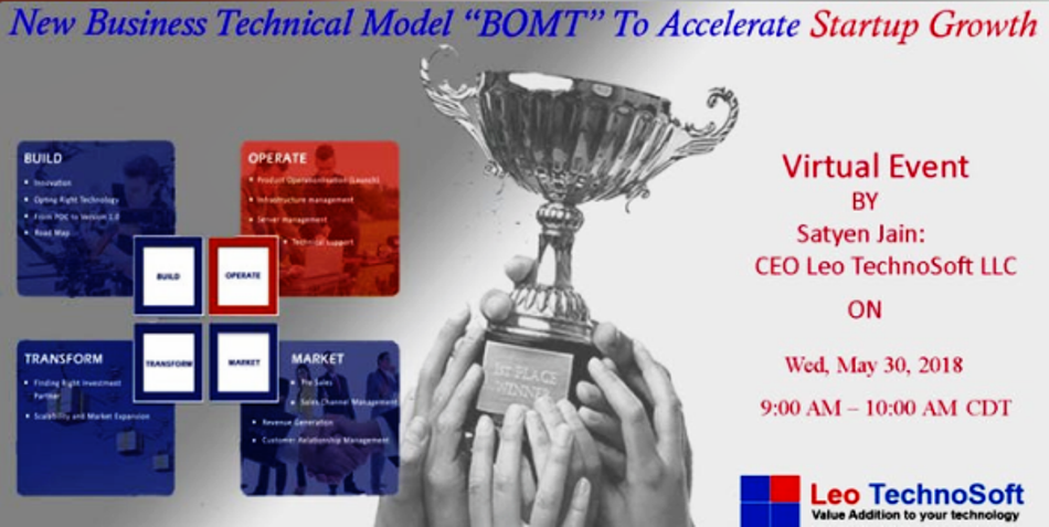 New Business Technical Model “BOMT” to accelerate startup growth, Olando, Florida, United States