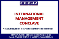International Management Conclave