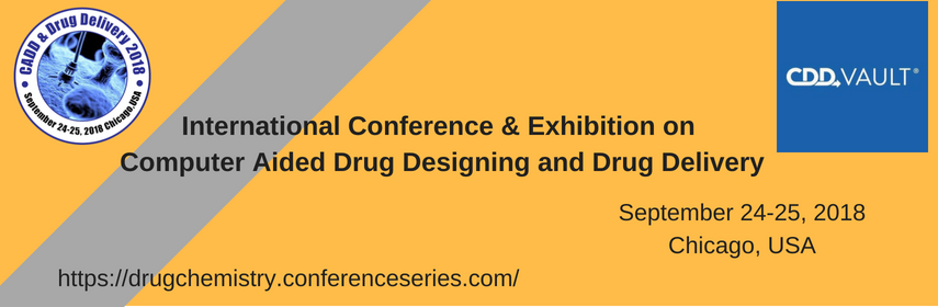 20th International Conference on Computer Aided Drug Designing and Drug Delivery, Chicago, Illinois, United States