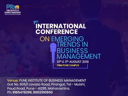 International Conference on Emerging Trends in Business Management, Pune, Maharashtra, India