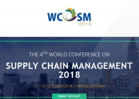 The 4th World Conference on Supply Chain Management (WCOSM 2018)