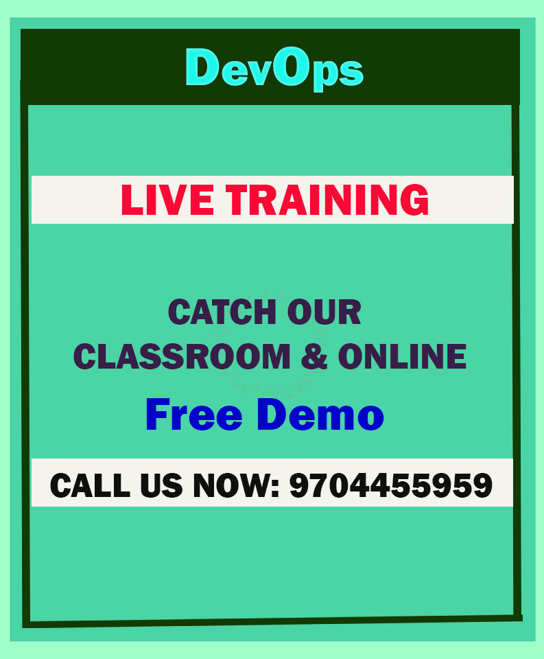 DevOPs Online Training and Free Demo Class, Hyderabad, Andhra Pradesh, India