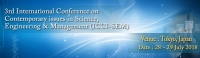 3rd International Conference on Contemporary issues in Science, Engineering & Management (ICCI-SEM)