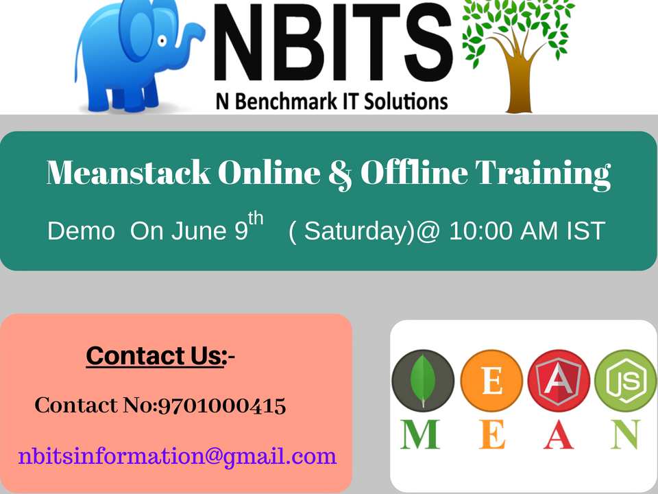 Meanstack training in Hyderabad|Meanstack Online training, Hyderabad, Andhra Pradesh, India