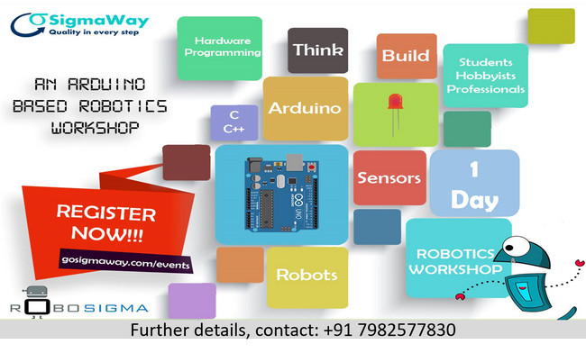 RoboSigma - Arduino 4 Beginners Workshop, East Delhi, Delhi, India