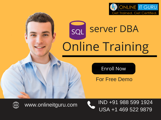 Sql Server dba Online Training | Enroll Now, Hyderabad, Andhra Pradesh, India