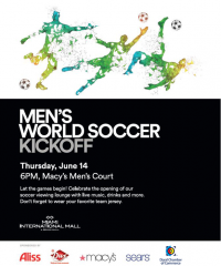 Men’s World Soccer Kickoff