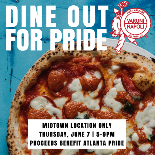 Dine Out For Pride at Varuni Napoli, Fulton, Georgia, United States