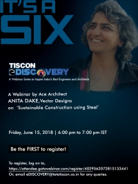 Tata Tiscon Webinar Live on 15-June'18, Friday, 6 PM - 7 PM