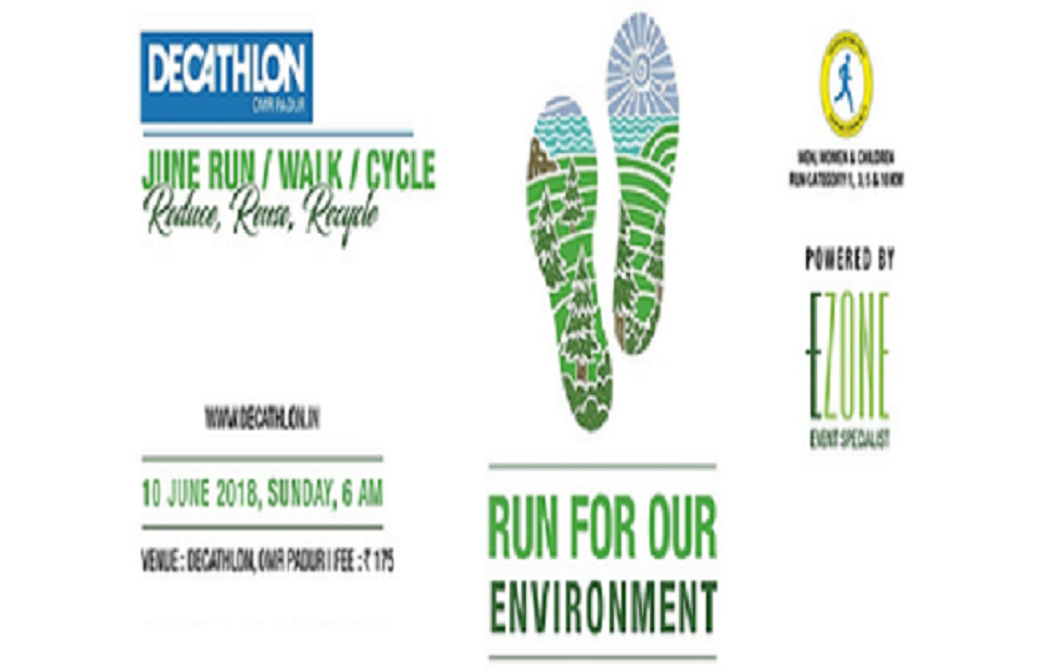 DECATHLON Run Series June for our Environment, Chennai, Tamil Nadu, India