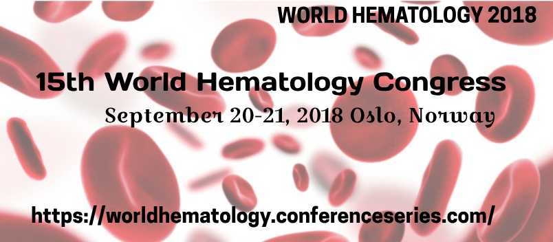 15th World Hematology Congress, Oslo, Norway
