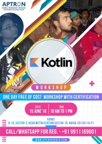 Free KOTLIN WORKSHOP with Certificate