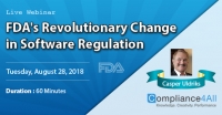 Revolutionary Change in FDA Software Regulation