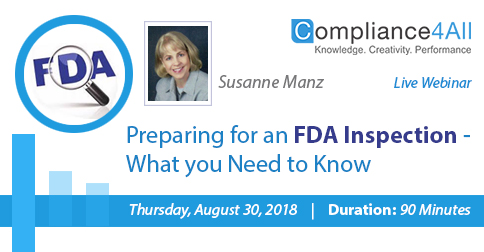 What you Need to Know to Prepare FDA Inspection, Fremont, California, United States