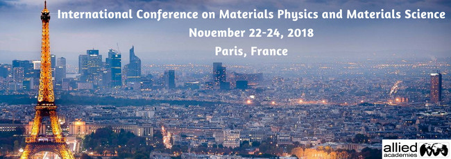 International Conference on Materials Physics and Materials Science, Paris, France