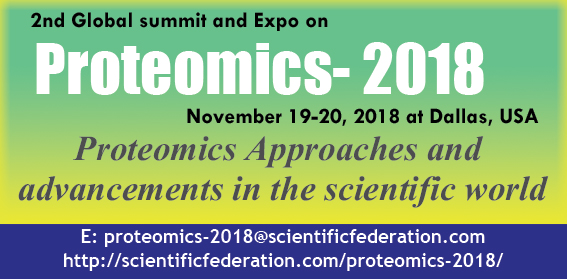2nd Global Summit and Expo on Proteomics, Dallas, Texas, United States